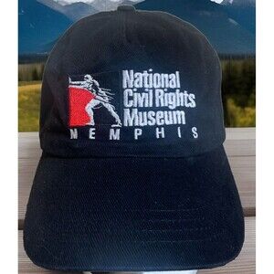 National Civil Rights Museum Memphis Tennessee Black Baseball Cap Hat